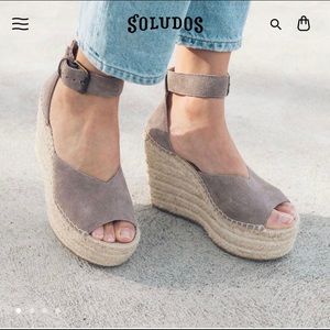 Soludos Scale Platform Wedge